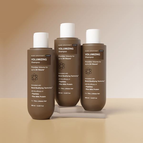 Volumizing Shampoo With Rice Milk Protein & Peptides - 250 ml | Pack of 3