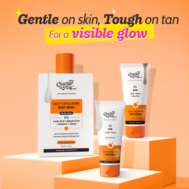 Daily Exfoliating Bestsellers for Tan Removal & Glow