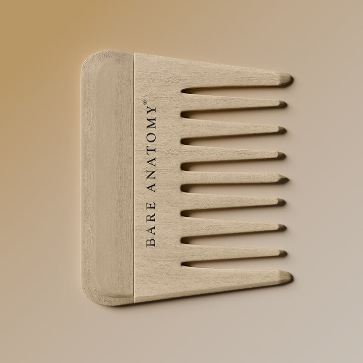 Bare Anatomy Wooden Comb