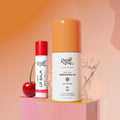 Cherry Lip Balm - 4.5g & Aqua Underarm roll on - 40 ml