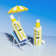 Hydrating Fluid Sunscreen  for Face & Body | SPF 60 PA++++| In-Vivo Tested - 125 ml | Pack of 2