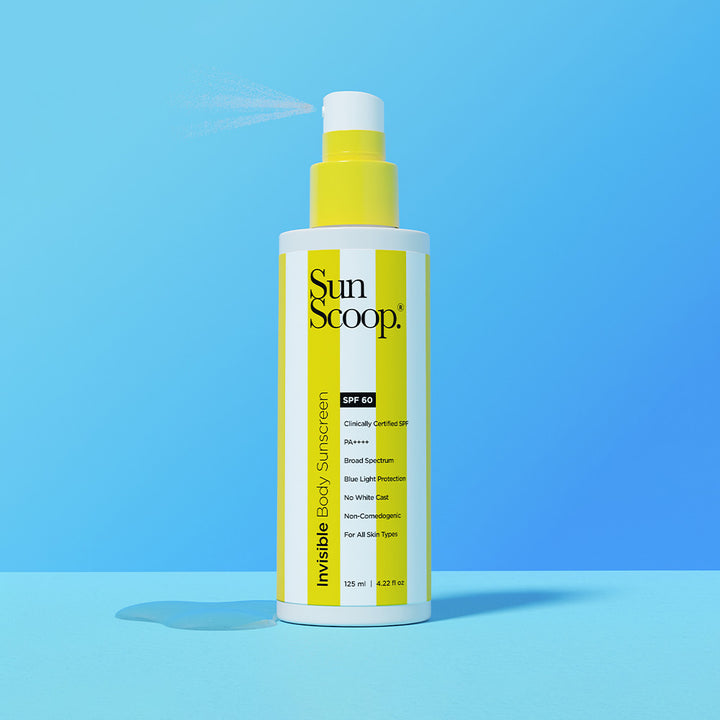 Invisible Sunscreen Spray for Body | SPF 60, PA++++  (125ml)