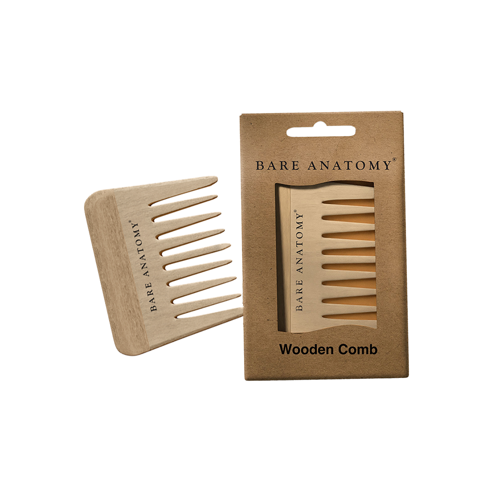 Bare Anatomy Wooden Comb