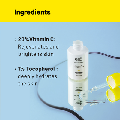 Ingredients for Brightening Face Serum