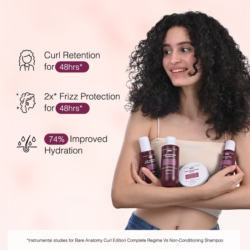 Buy Bare Anatomy Curl Defining Shampoo in India Best Shampoo for